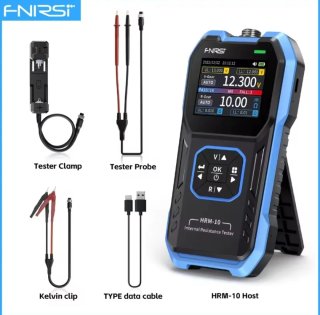 Probador Resistencia Interna Batería HRM-10 FNIRSI