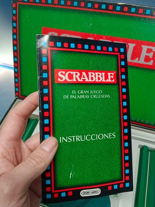 Scrabble. Original. El gran juego de palabras cruzadas. Spear's Games - Borras, en perfecto estado