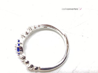 anillo plata 925mm con piedra con circonita