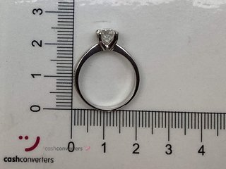 sortija oro 18k con diamante de laboratorio