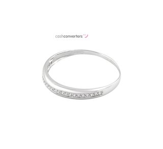 anillo oro 18k con piedra con circonita