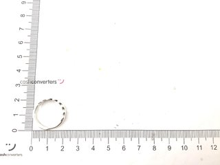 anillo plata 925mm
