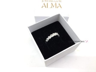 anillo plata 925mm