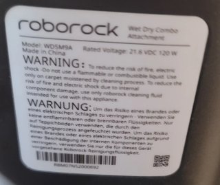 Aspiradora inalambrica Roborock F25 ace combo