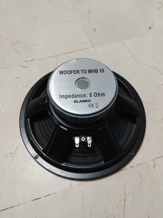 Lote 5 Altavoces 10 8 Ohm BLANKO Nuevos