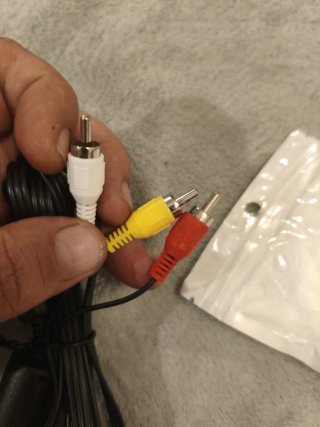 Cable AV RCA PS2 / PS3 Nuevo