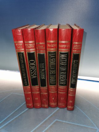 BIBLIOTECA GRANDES ÉXITOS, 6 LIBROS, EDICIONES ORBIS 1985