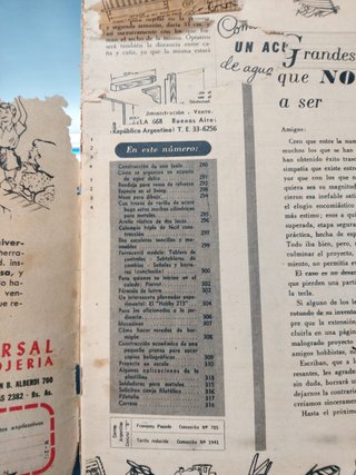 Revista “Hobby” Mayo de 1954, Argentina.