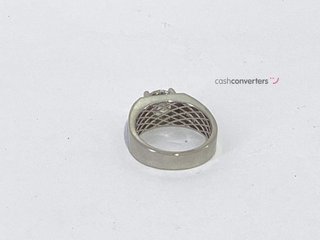sello oro 18k con diamante de laboratorio