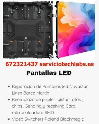 REPARACION PANTALLAS LED , MESAS DJ PIONEER