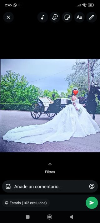 Vestido de Novia Blanco