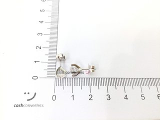 pendientes oro 18k con diamante de laboratorio