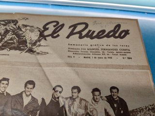 Revista El Ruedo 1949.