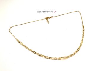 gargantilla oro 18k 23cm
