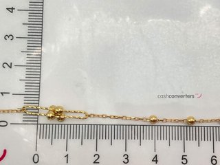 gargantilla oro 18k 22cm