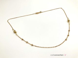 gargantilla oro 18k 22cm