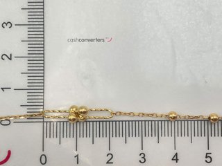 gargantilla oro 18k 22cm