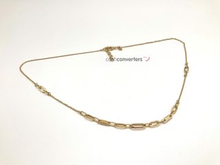 gargantilla oro 18k 22cm