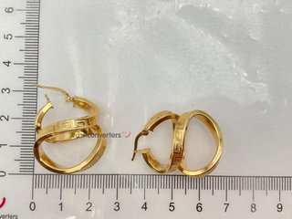 pendientes oro 18k