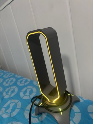 Soporte Auriculares Razer LED Verde