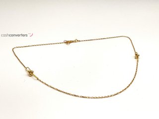 gargantilla oro 18k 22cm