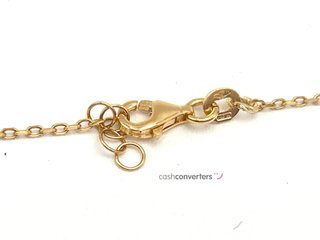 gargantilla oro 18k 22cm