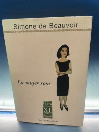 libro La mujer rota - Simone de Beauvoir, circulo de lectores