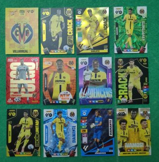 Lote cromos Panini Villarreal CF Adrenalyn XL L2