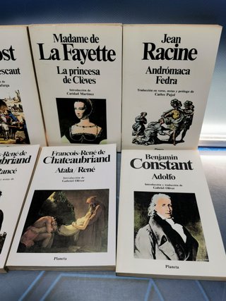 8 Libros clásicos, diferentes autores, editorial Planeta, años 80