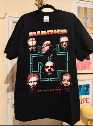 Camiseta Rammstein Sehnsucht Negra