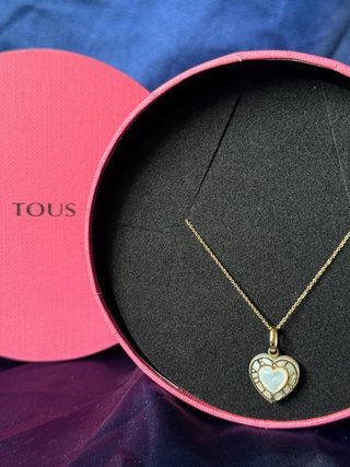 Collar Tous Corazón Plata y Nácar