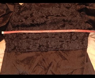 Vestido fiesta Aomei negro talla L/XL