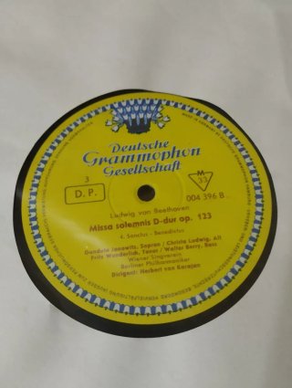 Vinilo Beethoven Missa Solemnis DG