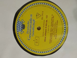 Vinilo Beethoven Missa Solemnis DG