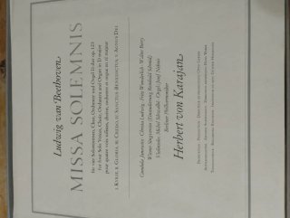 Vinilo Beethoven Missa Solemnis DG