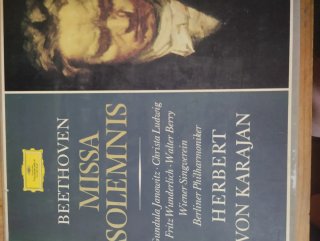 Vinilo Beethoven Missa Solemnis DG