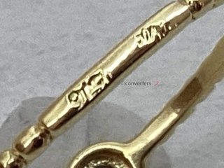 anillo oro 18k con piedra con circonita