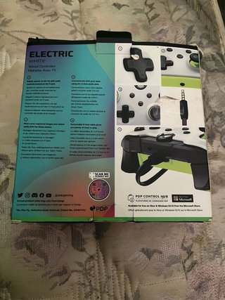 Mando Xbox Blanco con Cable