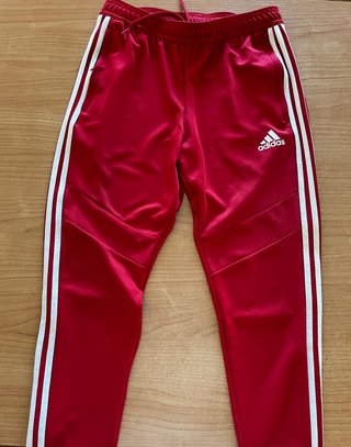 Pantalón chándal Adidas Slim Fit Rojo