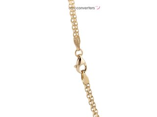 cadena oro 18k 25cm
