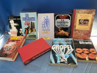 Lote 9 libros, clásicos y best sellers