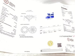 sortija oro 18k con diamante de laboratorio t. 10,5 (16,08 mm)