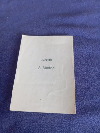 Cromo de fútbol antiguo