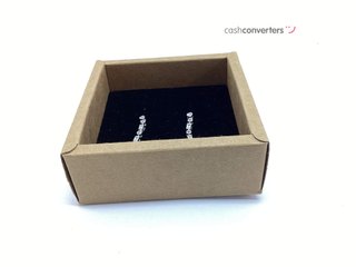 pendientes plata 925mm con piedra con circonita