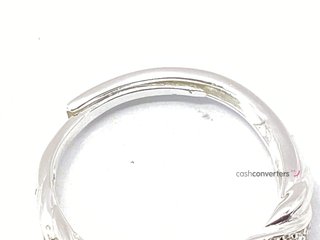 anillo plata 925mm con piedra con circonita
