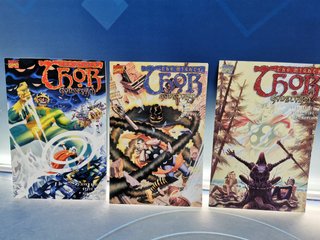 THE MIGHTY THOR, GODSTORM miniserie Usa, 3 cómics, edición en ingles