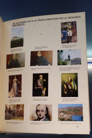 Álbum de Nestlé, Panorama de la Historia de España.