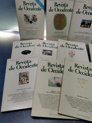 REVISTA DE OCCIDENTE, AÑO I. , 12 tomos, del 7 al 38 (1981-1984)