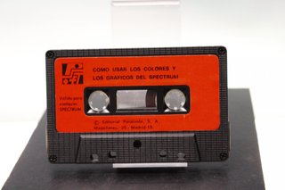 Spectrum. 3 Casetes, cassettes. Guía, software y tutorial de gráficos.