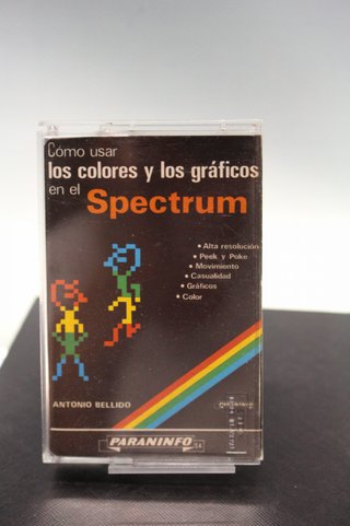 Spectrum. 3 Casetes, cassettes. Guía, software y tutorial de gráficos.
